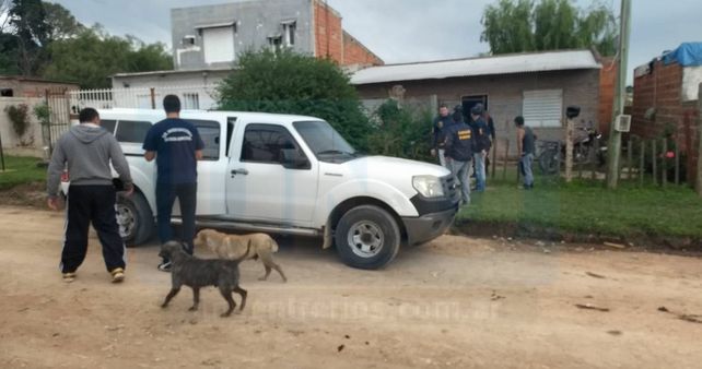 Tensión en el barrio Capibá por la detención de una persona y secuestro de armas
