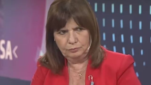 La ministra de Seguridad