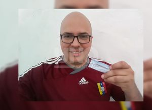 El venezolano nacionalizado que votó por primera vez en Santa Fe