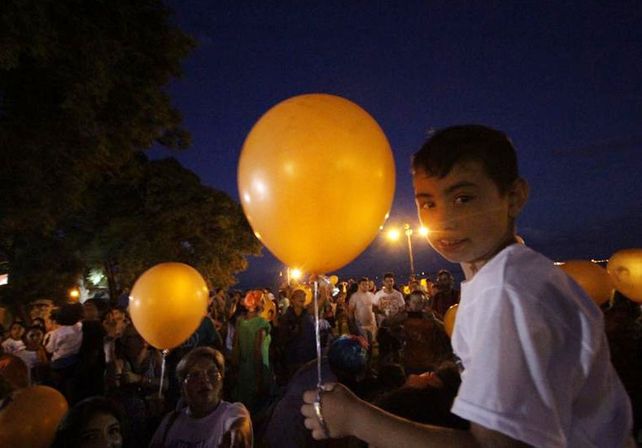 La Ciudad conmemoró el Día Internacional de lucha contra el Cáncer Infantil