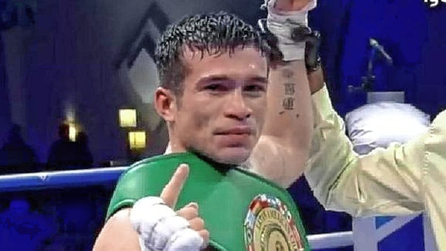 Roldán se apoderó del título latino superligero tras vencer al colombiano Del Castillo