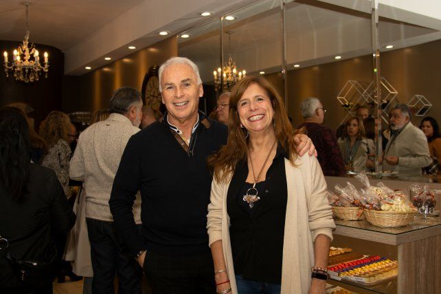 Sergio Hiskin y Laura Fornaciero
