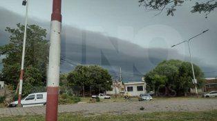 Entre Ríos: llueve copiosamente y la temperatura comienza a bajar