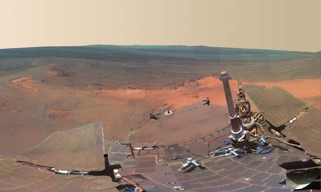 Las impactantes fotos de Marte que mostró la Nasa