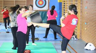 Curso de defensa personal en Santo Tomé