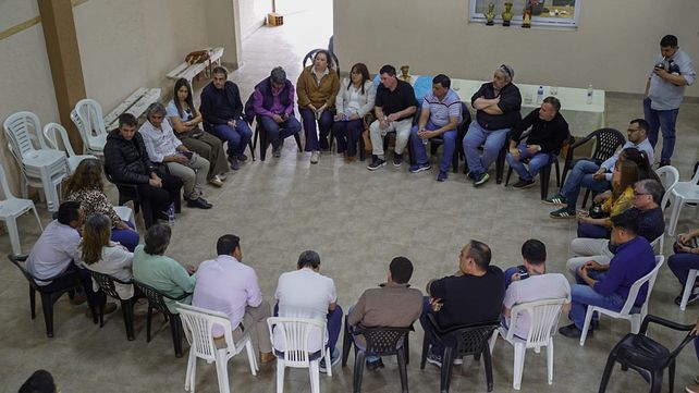 El objetivo del encuentro en Federal fue elaborar una agenda de trabajo