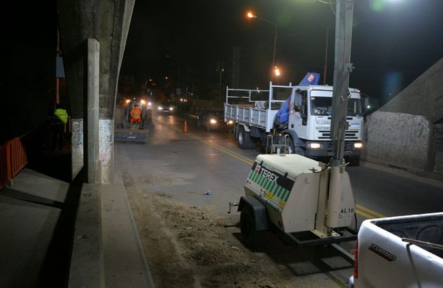 Los trabajos se desarrollarán de noche.