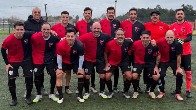 El equipo de senior de Newells.