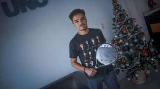 Facundo Degregorio dio detalles del encuentro de pádel solidario.