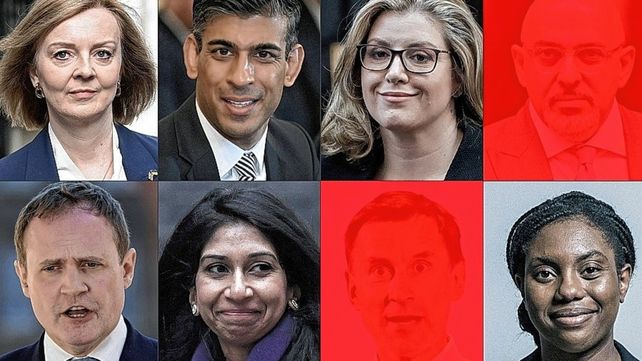 Reino Unido: seis candidatos para suceder a Boris Johnson