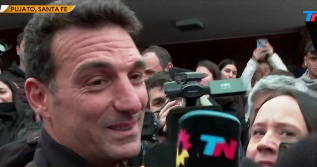 Scaloni habló tras llegar a su casa en Pujato: Perdimos porque ellos jugaron mejor