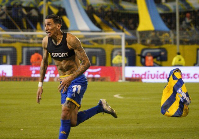 Di María y uno de los goles que más gritó tras su regreso a Arroyito