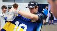 Franco Colapinto se mostró con la camiseta de Boca en el paddock de Brasil. Franco Colapinto se mostró con la camiseta de Boca en el paddock de Brasil.