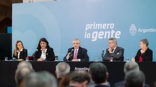 “Me voy a descansar en paz”, dijo Alberto en tono de despedida.