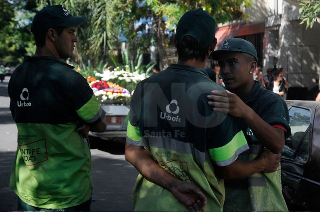 El último adiós a Mariano Trejo.