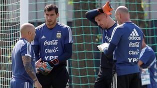 Caballero rompió el silencio y habló de Sampaoli y Armani