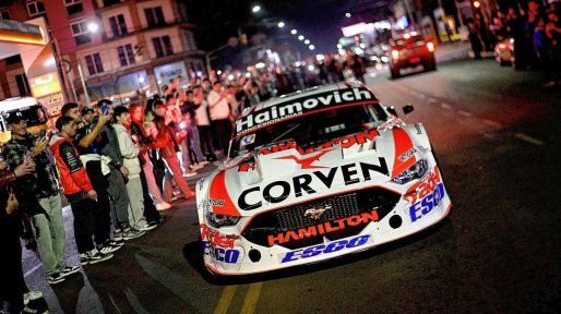 Mariano Werner fue el gran protagonista en la presentación del TC en Posadas