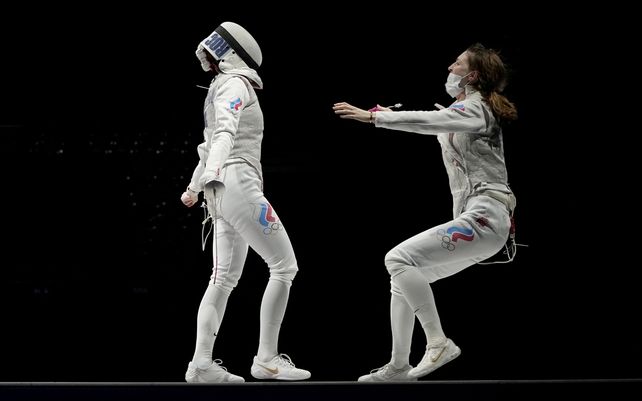 Larisa Korobeynikova del Comité Olímpico Ruso