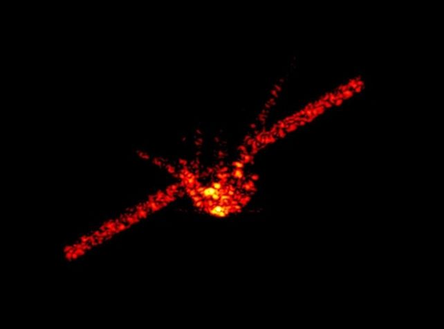 Tiangong 1. La estación espacial cayó entre el centro y el sur del Pacífico.