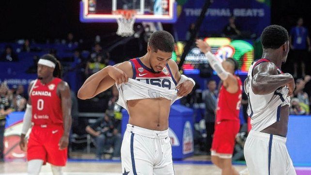 Estados Unidos cayó con Canadá y se quedó sin podio