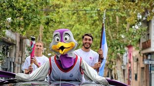 La Antorcha del certamen internacional a desarrollarse próximamente en Rosario, visitó la ciudad de Venado Tuerto.