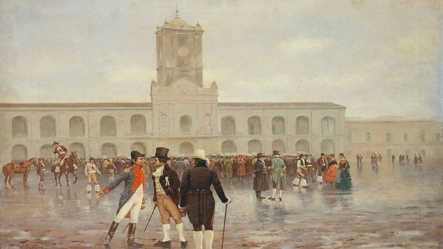 Postales del 25 de mayo de 1810