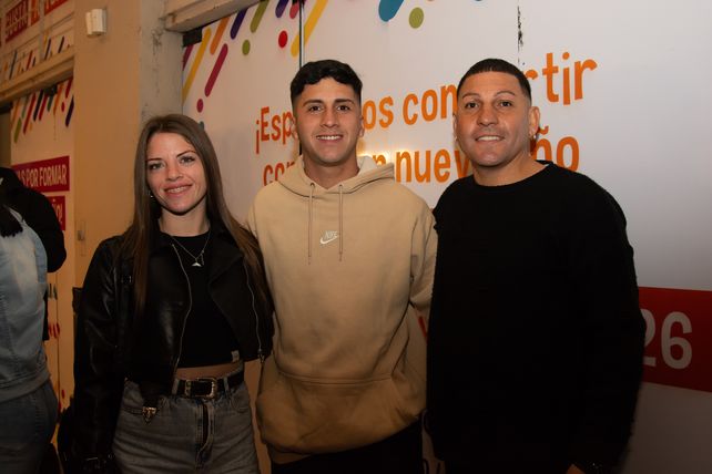 Iliana Medina, Walter Coria y Gerardo Calderón