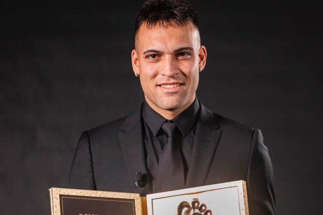 Lautaro Martínez es el primer argentino en ganar el premio Pie de Oro