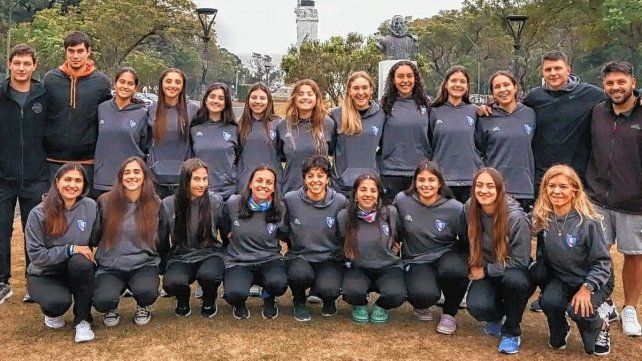 Las chicas de Entre Ríos viajaron con toda la ilusión a Rosario.