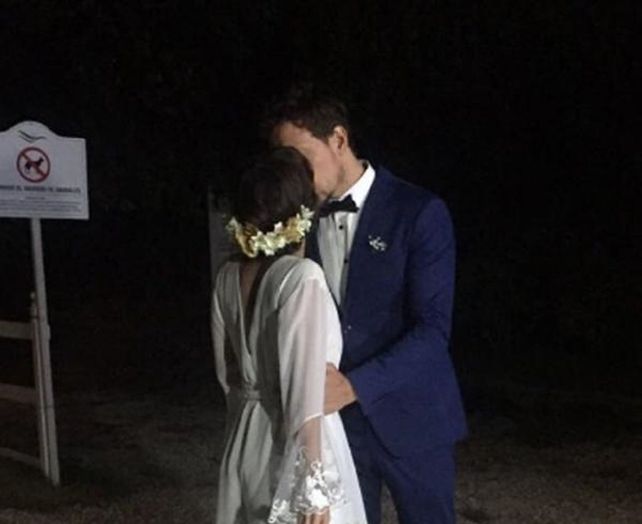 La intimidad de la boda de Gimena Accardi y Nicolás Vázquez en Mar del Plata