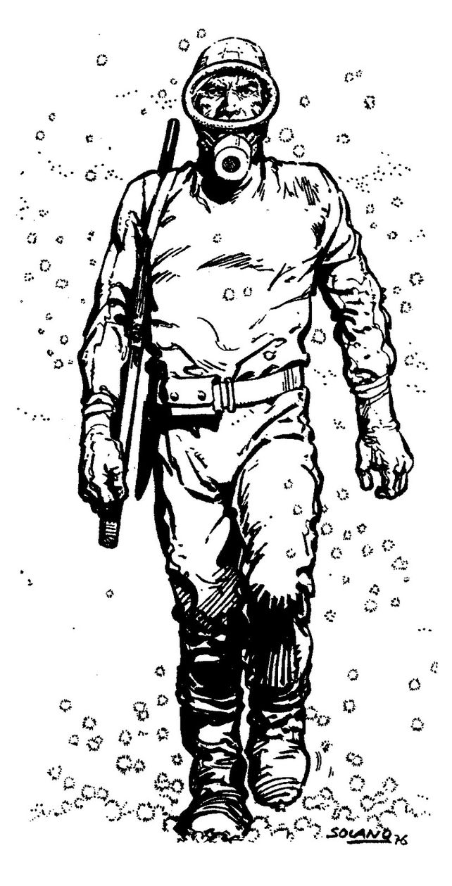 El dibujo original de 1957.
