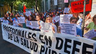 Ruidazo en el hospital Provincial: profesionales de la salud piden aumentos y pases a planta