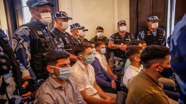 Los imputados escuchan los testimonios de amigos de Fernando Báez Sosa.