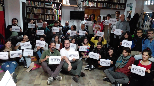 Desde la Biblioteca Popular Pocho Lepratti manifestaron su rechazo a la ley 27.432 sancionada en 2017.