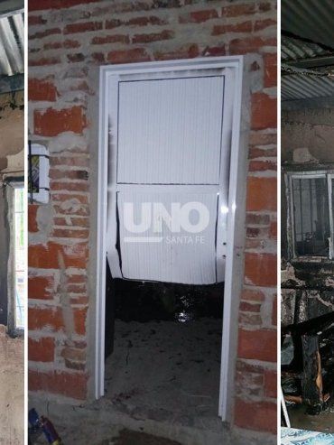 Robaron electrodomésticos e incendiaron una vivienda en Sauce Viejo: hay dos aprehendidos