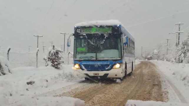 Intensas nevadas en los principales destinos turísticos de la Patagonia