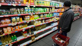 El rubro Alimentos y bebidas fue el que menos sufrió modificaciones.