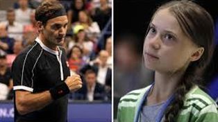 Federer le contesta a Greta Thumberg, que lo criticó por su contrato