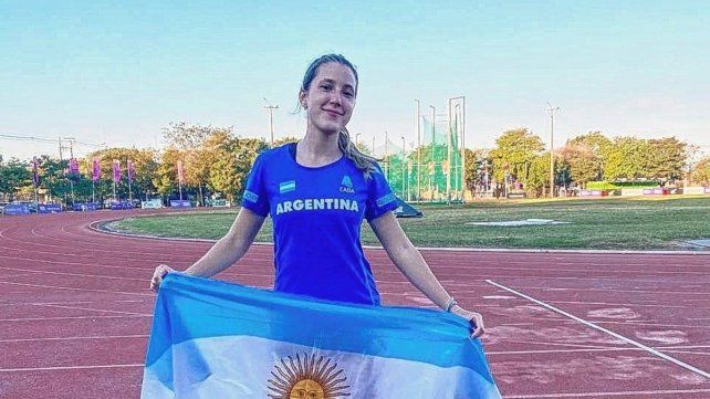 La santafesina Agustina Wilhjeln compitió para la Selección Argentina en el Iberoamericano U18 en Asunción.