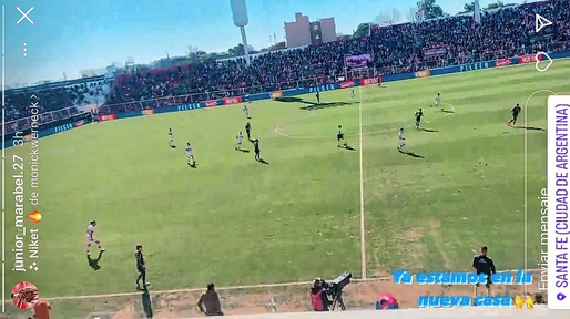 Junior Marabel estuvo presente en el 15 de Abril