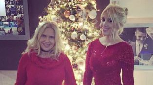 Wanda Nara y una Navidad a puro glamour en Italia