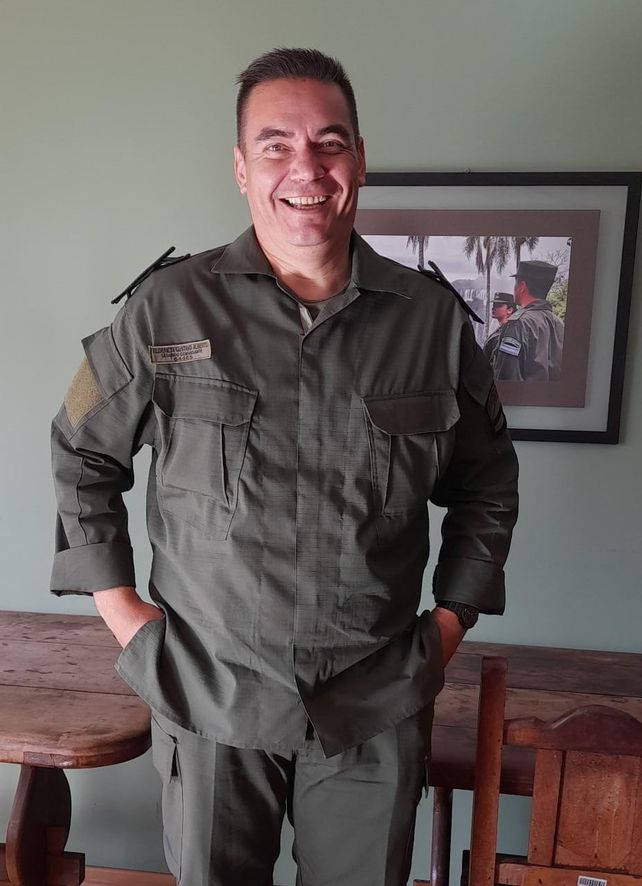 El gendarme llegó a Roldán el 10 de julio y esa noche fue la última vez que se comunicó por teléfono.