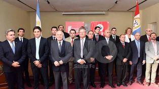 Lifschitz participó de la puesta en funciones de las nuevas autoridades del Ministerio de Seguridad