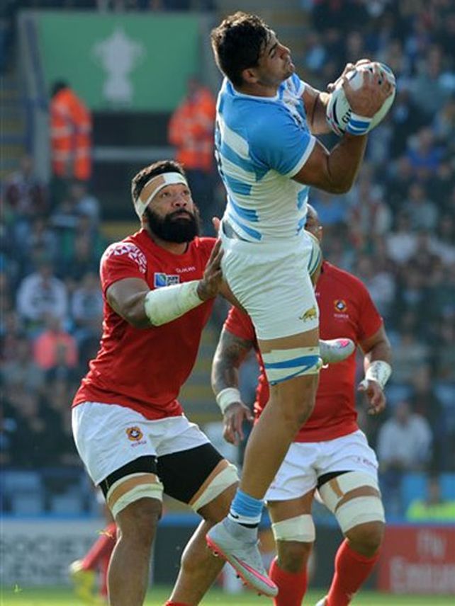 Los Pumas y el festejo íntimo con Diego Maradona