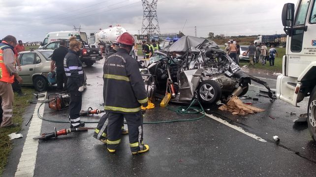 La asistencia en accidentes de&nbsp; tránsito es otra&nbsp; de las labores de los Voluntarios de V. G. Gálvez.&nbsp;