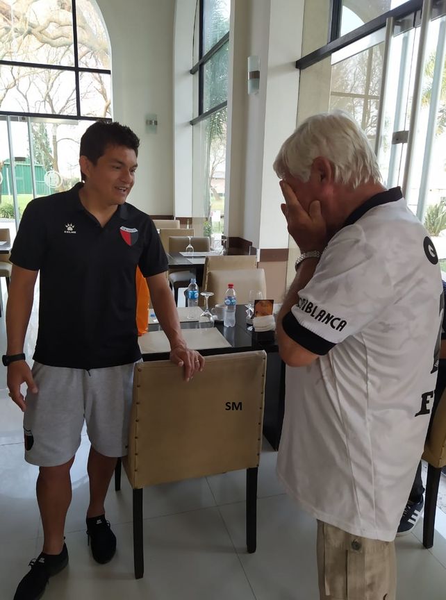 El Abuelo Sabalero cumplió el sueño del pibe