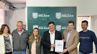 Escalante, encabezó este martes la firma de un convenio enmarcado en el “Programa Brigadier”, por más de 150 millones de pesos.