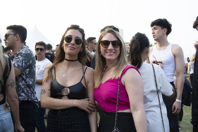Nadia Torrero y Marisol Francescángeli.
