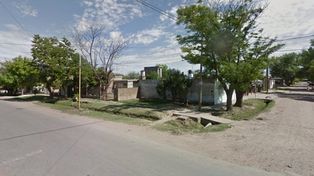 La esquina de Granadero Baigorria donde fue capturado el narcotraficante.
