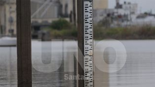 Tras 75 días sobre los 5,30 m, el río volvió al nivel de alerta